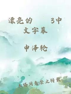 漂亮的妺妺3中文字幕